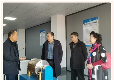 中国机械科学钻研总院原院长李新亚一行光临suncitygroup太阳集团调研领导